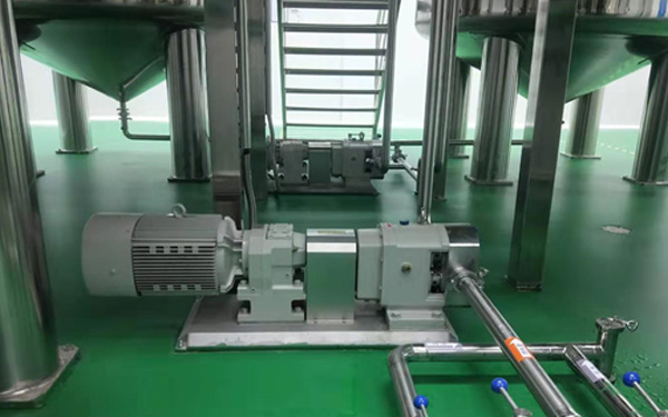 轉子泵在牙膏生產過程中的應用